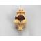 Handmade Wood Miniature Birdhouse Ornament crafted using only the finest select hardwoods and traditional woodworking tools. Each ornament is individually finished with a blend of mineral oil and beeswax to bring out the natural beauty of the wood.