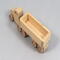 Handmade Wood Toy Semi Tractor Trailer Truck Crafted from Unfinished Bare Wood From My Play Pal Collection