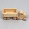 Handmade Wood Toy Semi Tractor Trailer Truck Crafted from Unfinished Bare Wood From My Play Pal Collection