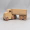 Handmade Wood Toy Semi Tractor Trailer Truck Crafted from Unfinished Bare Wood From My Play Pal Collection