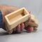 Handmade Wood Toy Semi Tractor Trailer Truck Crafted from Unfinished Bare Wood From My Play Pal Collection