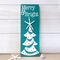 Coastal Christmas Tree Sign, Merry & Bright, With Real Starfish

This Merry & Bright coastal holiday sign with an actual starfish, is an ideal addition to your beach house holiday decor. Measuring 7.25x16, this is a cheerful and radiant design with it's greenish turquoise background, white whimsical Christmas tree, and a pop of bright tropical colors.