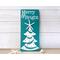 Coastal Christmas Tree Sign, Merry & Bright, With Real Starfish

This Merry & Bright coastal holiday sign with an actual starfish, is an ideal addition to your beach house holiday decor. Measuring 7.25x16, this is a cheerful and radiant design with it's greenish turquoise background, white whimsical Christmas tree, and a pop of bright tropical colors.