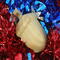 Handmade Wood Birdhouse Ornament Collectable Christmas Tree Ornament shapeed like a Christmas tree. Made from select-grade hardwoods, hand-sanded, and finished with a custom blend of oils and waxes using traditional woodworking tools.