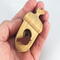 Handmade Wood Birdhouse Ornament Collectable Christmas Tree Ornament shapeed like a Christmas tree. Made from select-grade hardwoods, hand-sanded, and finished with a custom blend of oils and waxes using traditional woodworking tools.