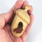 Handmade Wood Birdhouse Ornament Collectable Christmas Tree Ornament shapeed like a Christmas tree. Made from select-grade hardwoods, hand-sanded, and finished with a custom blend of oils and waxes using traditional woodworking tools.