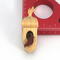 Handmade Wood Birdhouse Ornament Collectable Christmas Tree Ornament shapeed like a Christmas tree. Made from select-grade hardwoods, hand-sanded, and finished with a custom blend of oils and waxes using traditional woodworking tools.
