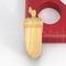 Handmade Wood Birdhouse Ornament Collectable Christmas Tree Ornament shapeed like a Christmas tree. Made from select-grade hardwoods, hand-sanded, and finished with a custom blend of oils and waxes using traditional woodworking tools.