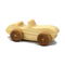 A handcrafted wooden toy convertible sports car, finished with a custom blend of oils and waxes, is the perfect gift for young children.