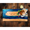 24x12 cheese board, heirloom-worthy, mesmerizing blue resin river, engraved mountains and trees, Friends & Family Gather Here, handmade, 