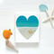 Beachy Valentine Sign, Coastal Valentine’s Day Sign, Heart Shape Coastal Decor, Beach House Sign, Love The Beach Sign, 3D Sand and Starfish Art, Beach Lover Gift, Coastal Tray, Beach Inspired