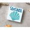 Sea Life Mini Summer Sign Trio, Seahorse, Seashell & Starfish
