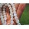 6mm No Metal Moonstone Elastic Beaded Bracelet by Rock My Zen