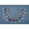 Birthstone charms showing the stones for each month. 