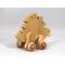 Handmade push toy stegosaurus crafted from select grade hardwoods and finished with a non-toxic coating.