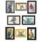 Birds collection paintings