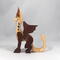 Handmade Wood Dragon Fantasy Animal Toy Figurine Made From Select Grade Hardwoods and Finished with Oil and Bees Wax
