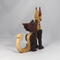 Handmade Wood Dragon Fantasy Animal Toy Figurine Made From Select Grade Hardwoods and Finished with Oil and Bees Wax