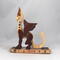 Handmade Wood Dragon Fantasy Animal Toy Figurine Made From Select Grade Hardwoods and Finished with Oil and Bees Wax