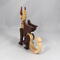 Handmade Wood Dragon Fantasy Animal Toy Figurine Made From Select Grade Hardwoods and Finished with Oil and Bees Wax
