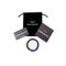 Ashur Designs "Orion's Belt" Natural Gemstone Bracelet, Lapis Lazuli and Polished Onyx 10mm Packaging