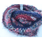 Handknit Scarf Gingerbread color composition