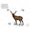 image of deer fearfully made bible verse svg and clipart