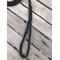 Slip Lead for Dogs 4' Black 95 Paracord Handmade in the USA Little Dog Leash