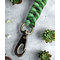 Dog Leash ~ 48" Mint Green and Green Camo Paracord - New ~ Little Dog Leash