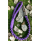 Dog Leash ~ Traffic Lead/Short Leash 24" Purple Paracord ~ New ~ Handmade in USA
