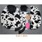 Precut Highland Cow Sewing Kit: Black & White