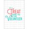 Volunteer Recognition Treat Gift, It's a Treat Having You as Our Volunteer, Instant Download Volunteer Card for Treat Box, Thank You Sweets, Volunteer Appreciation Week Printable Card