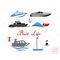 Boat Life SVG and Clipart Bundle