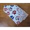 Reversible Over the Collar Dog Bandana - Patriotic Paw Prints and paw prints and bones
