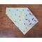 Over the Collar Dog Bandana, Reversible - Flying Bees and Bones