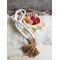 Farmhouse Mother's Day gift with dough bowl, wax melts, beads, candle and oil.