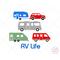 RV Life SVG and Clipart Bundle
