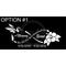 OPTION#1 all one color only (Total of 1 colors