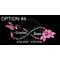 OPTION#4 Come White with the Hummingbird, Flower and Infinity sign one Color  Total of 1 colors