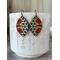 Southwest Aztec Floral Earrings