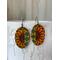 Southwest Aztec Sunflower Earrings