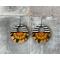 Southwest Stripe Sunflower Earrings