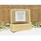 Handmade Oatmeal & Honey essential oil scented soap bar. Wrapped in a brown burlap ribbon, and labeled.