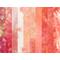 Hand dyed quilting cotton bundle in shades of pink and orange.