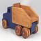 Handmade Wooden Toy Dump Truck, Painted in Your Choice of Colors, From My Easy 5 Truck Fleet Collection