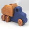 Handmade Wooden Toy Dump Truck, Painted in Your Choice of Colors, From My Easy 5 Truck Fleet Collection