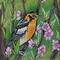 Blackburnian Warbler Bird Painting.