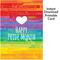 Pride Month Instant Download Printable Card: Happy Pride Month Rainbow Card, LGBTQ+ Gifts, Pride Printables