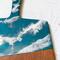 blue waves charcuterie board
