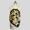 Taffeta Scarf Top Size 6. with gold chain shoulder strap. Lined with black lace for added chic look
